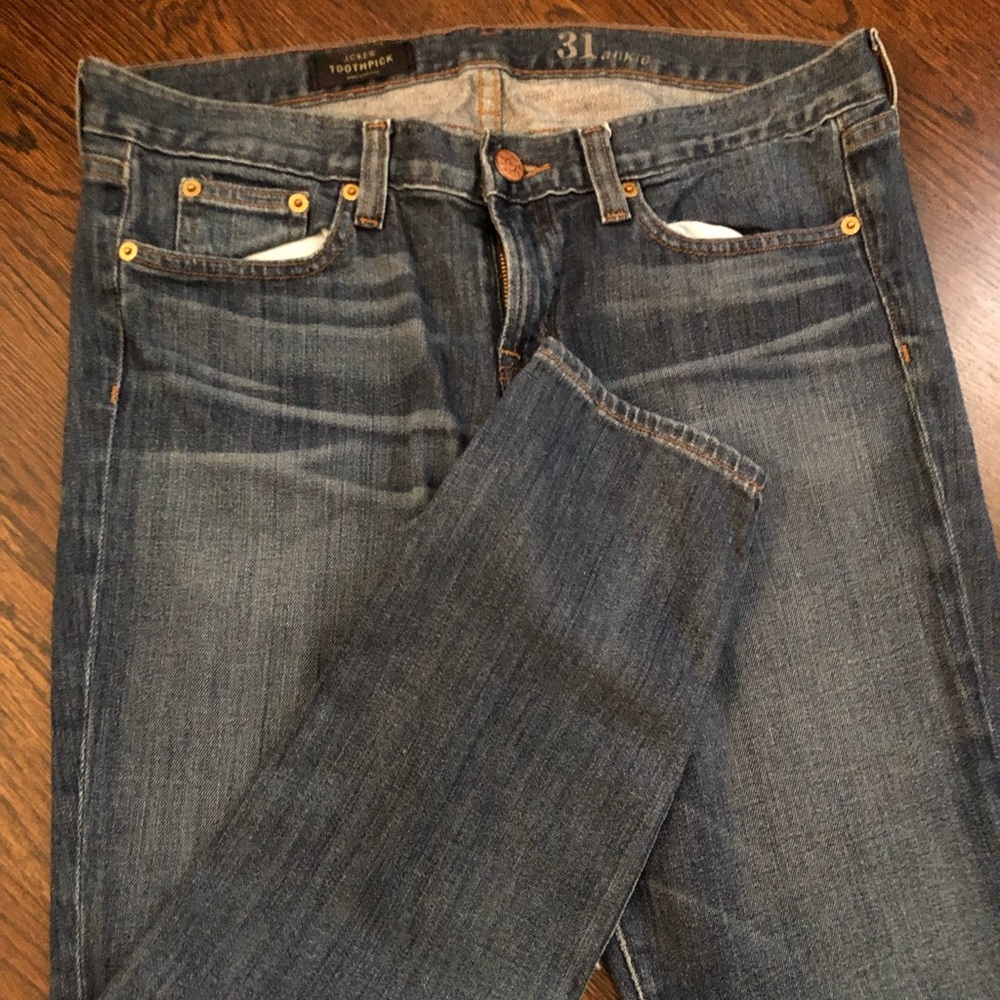Jcrew Toothpick Ankle Size 31 NWOT